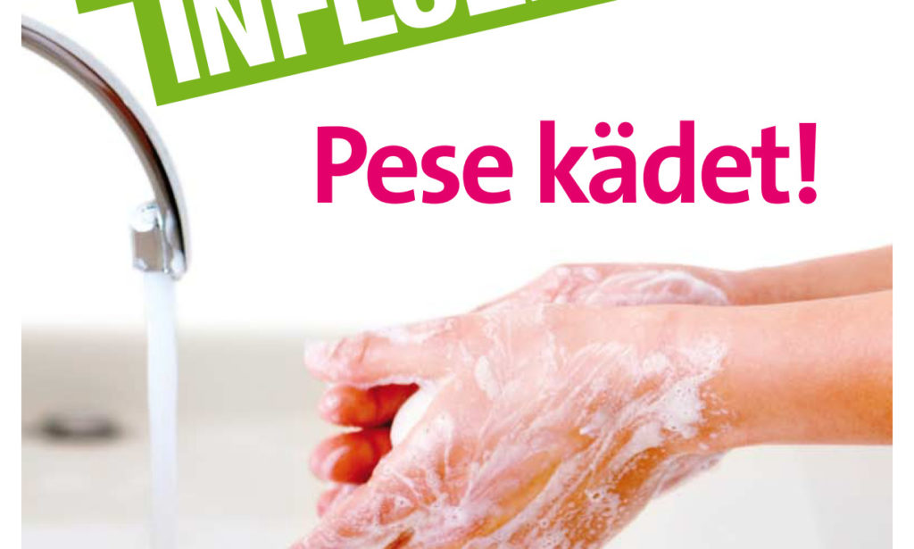 Stop influenssa - Pese kädet!